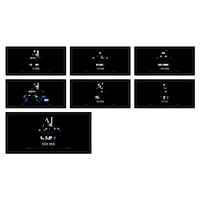 Solution d'emballage personnalisée OEM 45*20mm/55*20mm/65*30mm brillante/holographique avec impression d'étiquettes privées, boîtes et inserts de plateau