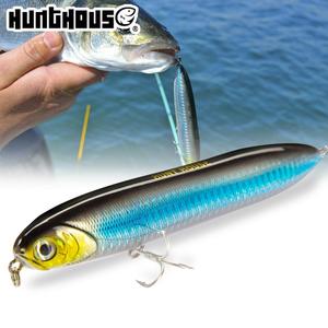 2025 nouveauté leurres artificiels en plastique dur crayon 140mm/29g flottant Topwater leurre de pêche blanc pour la pêche en mer bar <span class=keywords><strong>carpe</strong></span> - Product Image 1