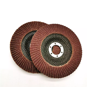 Alta Qualidade Novo Design Atacado Flap Disc 115mm Grit 40-320 Disco De Flap De Óxido De Alumínio para Madeira - Product Image 3