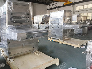 Hạt ca cao ngày lớp phủ máy trái cây khô hạnh nhân sô cô la enrobing và lớp phủ máy để làm sô cô la và đóng gói - Product Image 6