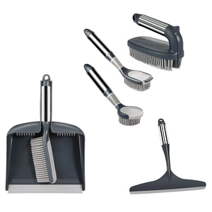 Masthome TPR y Acero Inoxidable Serie Ducha Ventanas Piso Limpiaparabrisas Escurridor Plástico <span class=keywords><strong>Mini</strong></span> Escurridor de Agua - Product Image 1