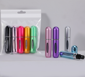 Botellas <span class=keywords><strong>de</strong></span> cristal <span class=keywords><strong>de</strong></span> aluminio rellenables <span class=keywords><strong>de</strong></span> bolsillo mini portátil <span class=keywords><strong>de</strong></span> 5ml al <span class=keywords><strong>por</strong></span> mayor envases cosméticos vacíos botella <span class=keywords><strong>de</strong></span> espray <span class=keywords><strong>de</strong></span> perfume - Product Image 2