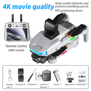 AE3 Pro MAX, cardán de 3 ejes de bajo precio, <span class=keywords><strong>30</strong></span> <span class=keywords><strong>minutos</strong></span> de tiempo de vuelo, transmisión de vídeo HD de <span class=keywords><strong>5</strong></span> <span class=keywords><strong>km</strong></span>, Mini Dron RC portátil, cuadricóptero - Product Image 6