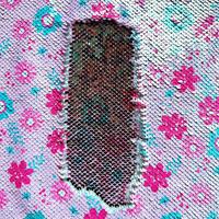 Robe florale pleine largeur de style européen et américain, en tissu brocart perlé tendance, broderie de sequins réversible, 100% polyester
