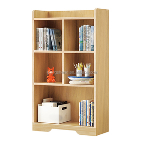 Bibliothèque en bois massif à 3 niveaux avec cubes <span class=keywords><strong>de</strong></span> <span class=keywords><strong>rangement</strong></span> Bibliothèque pour enfants pour <span class=keywords><strong>la</strong></span> chambre d'école ou le salon - Product Image 4