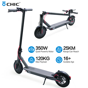Trottinette pliable personnalisée pour adultes, 8,5 pouces, deux roues, moteur 350W, trottinettes auto-équilibrées portables QK-S03, longue portée - Product Image 1