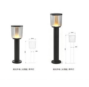 Luces de Jardín LED de Alta Luminosidad, Impermeables IP65, de Aluminio, 10W, 45CM, Garantía de 5 Años, Ángulo de Haz de 270°, 95 CRI, 3500K, Blanco Cálido - Product Image 3