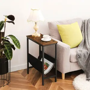 Großhandel schmaler Seitentisch schlankes Sofa Ende Couchtisch schlanke Lampe Akzent Tische für Wohnzimmer Möbel