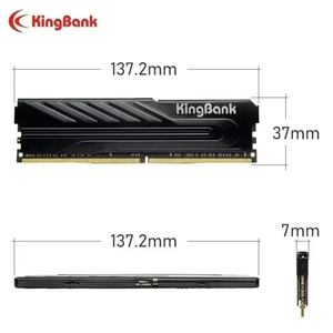 <span class=keywords><strong>Memoria</strong></span> <span class=keywords><strong>RAM</strong></span> Original KingBank DDR4 16G 3200MHz <span class=keywords><strong>de</strong></span> Alta Velocidad <span class=keywords><strong>de</strong></span> Doble Canal para un Rendimiento Mejorado - Product Image 2