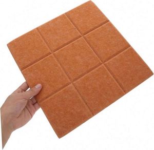 Panel de Corcho Cuadrado de 30*30 cm, 9 mm de Grosor, Autoadhesivo con Alfileres para Pared, Hogar, Escuela, Oficina, Decorativo y Acústico, Venta al Por Mayor - Product Image 3