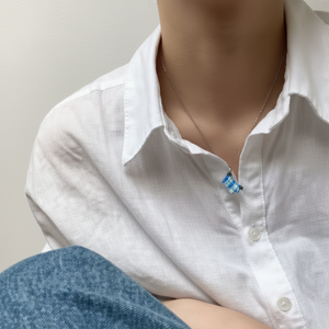 Collane a catena di tendenza con fascino iniziale di fiori di luna gioielli di moda per bambini di lusso vendita all'ingrosso calda - Product Image 1