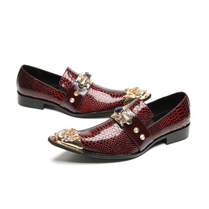 Scarpe da <span class=keywords><strong>Sposo</strong></span> Oxford Britanniche Fatte a Mano con Rialzo Interno, Ideali per l'Inverno e Abbigliamento Formale - Product Image 3