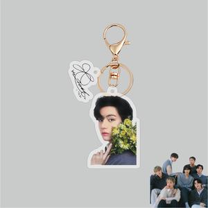 KPOP Idol Bangtan Boys MONOCHROME pour JK <span class=keywords><strong>V</strong></span> JIMIN JIN SUGA Impression UV Photo Numérique Acrylique Plastique Léger À La Mode - Product Image 3