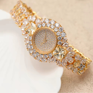 Luxury <b>Diamond</b> Elegant Lady Wristwatch Popular Quartz <b>Watch</b> Fashion Beautiful Wholesale <b>Watch</b> Custom OEM - Product Image 3