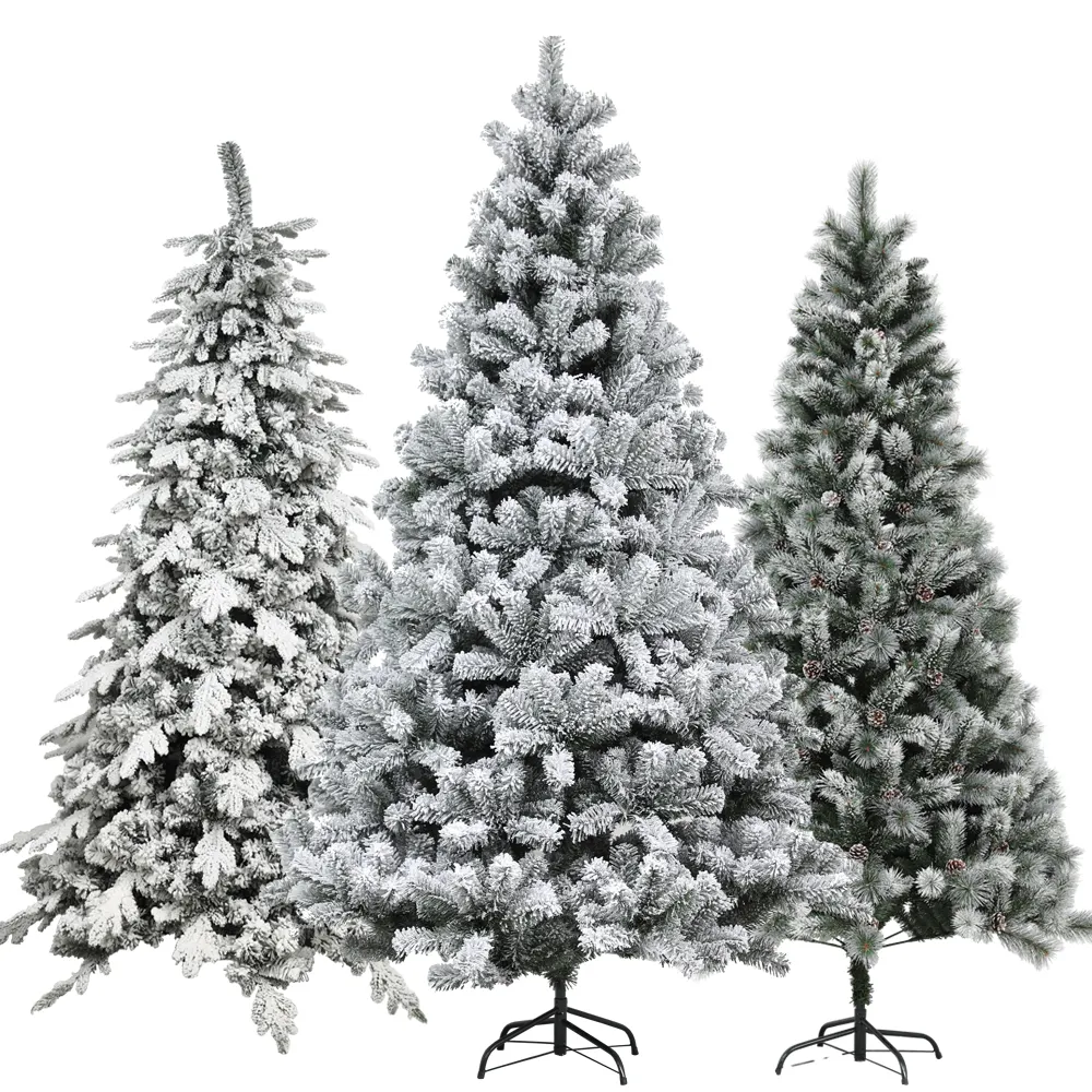 Duoyou中国工場手作り高級プレミアム屋外人工クリスマス雪が降る群がったクリスマスツリー