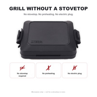 Ensemble de plats de cuisson en silicone réutilisables pour micro-ondes, antiadhésifs, gain de place, accessoires de cuisine