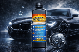 GRAPHONEX BOROPHENE Formule de lavage auto super-hydrophobe Dites adieu aux taches d'eau et aux dépôts de saleté 1000ml Durée de conservation de 10 ans - Product Image 2