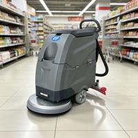 Autolaveuse autoportée avec brosse de 520 mm, raclette de 830 mm, réservoir double de 65 L ou 70 L