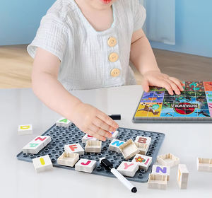 Enfants Eudactional planche à <span class=keywords><strong>dessin</strong></span> Puzzle jouet bricolage 26 Alphabet numéro blocs de construction Puzzle créatif <span class=keywords><strong>dessin</strong></span> animé <span class=keywords><strong>jeux</strong></span> - Product Image 3