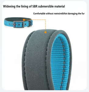 Collar de Perro Personalizado, Táctico, de Nailon con Patrón Sólido, Impermeable, Moderno y Lujoso <span class=keywords><strong>para</strong></span> Paseos al Aire Libre, con Logotipo Bordado y Cintas Simples - Product Image 6