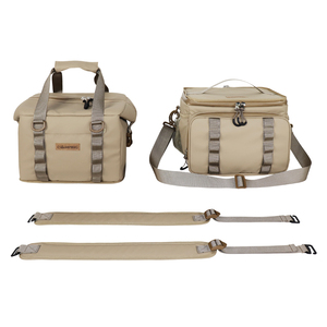 SENDA กระเป๋าเป้สะพายหลังโพลีเอสเตอร์แบบรีไซเคิลได้ความจุขนาดใหญ่สำหรับการตั้งแคมป์แบบสบาย ๆ แบบสองชั้นซิปแบบพกพาเก็บรักษาความร้อนกลางแจ้ง - Product Image 2