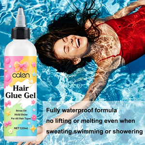 Pegamento Adhesivo <span class=keywords><strong>Invisible</strong></span> de Fijación Fuerte para Pelucas de Encaje y Frontales de Marca Privada, Pegamento Impermeable para Pelucas - Product Image 3