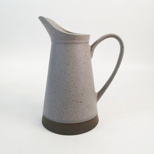 Nhà Máy Cổ Thiết Kế Riêng Đồ Đá Màu Xám Đất Sét Bàn Gốm Bình Bình Nước - Product Image 5