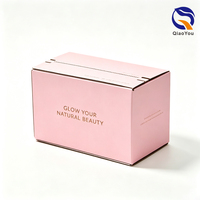 Boîte pliante en carton rose pour l'impression offset professionnelle, pour l'emballage de produits pharmaceutiques et cosmétiques en détail