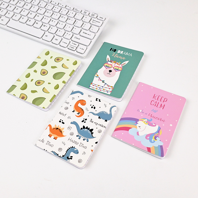 Wholesale Custom Kawaii Writing Practice Book Mini Journal Pocket Notepads A7 Small Paper Eco-friendly Printed Notebook