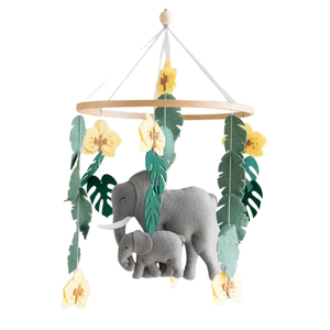 Luna Nube Stella Feltro Mobile Del Bambino di Legno Del Bambino Presepe Mobile Culla Mobile Feltro Mobile Giocattolo Fatto A Mano Baby Shower <span class=keywords><strong>Regalo</strong></span> - Product Image 1
