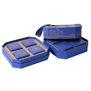 कस्टम हाई-एंड फूड कैंडी चॉकलेट पैकेजिंग बॉक्स हस्तनिर्मित विशेष आकार के सौंदर्य प्रसाधन पैकेजिंग रंग बॉक्स
