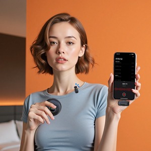 ไมโครโฟนไร้สายแบบหนีบปกเสื้อ K20 ไมโครโฟนคอนเดนเซอร์แบบรอบทิศทางสำหรับการบันทึกเสียงสำหรับการสัมภาษณ์ วิดีโอ พอดแคสต์ - Product Image 6