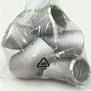 Coude à 90 degrés à rayon court en acier inoxydable ASME B16.9 A SA403, forme de courbure à tête ronde, sans soudure, standard - Product Image 5