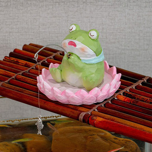 Figuras de animales de pesca, decoraciones de resina para acuarios, adornos creativos para decoración de escritorio, decoración para acuario - Product Image 3