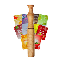 Inhalateur d'huile essentielle sans fumée en bois aromatisé avec logo personnalisé, utilisation buccale, sans nicotine, respiration facile, arrêt du tabagisme, bâtonnets anti-tabac