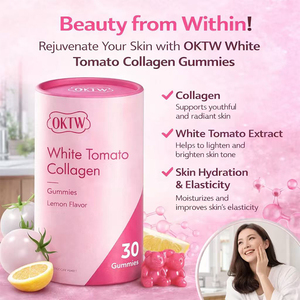 Weiße Tomaten-Kollagen-Gummibärchen mit Zitronengeschmack für Hautelastizität, Anti-Falten, Strahlende Jugendliche Haut, Nahrungsergänzungsmittel - Product Image 5