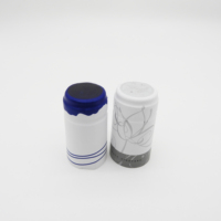 Capsule thermorétractable en PVC pour bouteille de vin rouge avec bande détachable, capsule de rétraction thermique