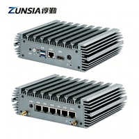 Mini PC Pare-feu Pfsense 6 ports LAN i226v Intel 11e génération Core i5 i7 i7-1165G7 2*DDR4 16 Go 512 Go X86 Mini PC Industriel Fanless