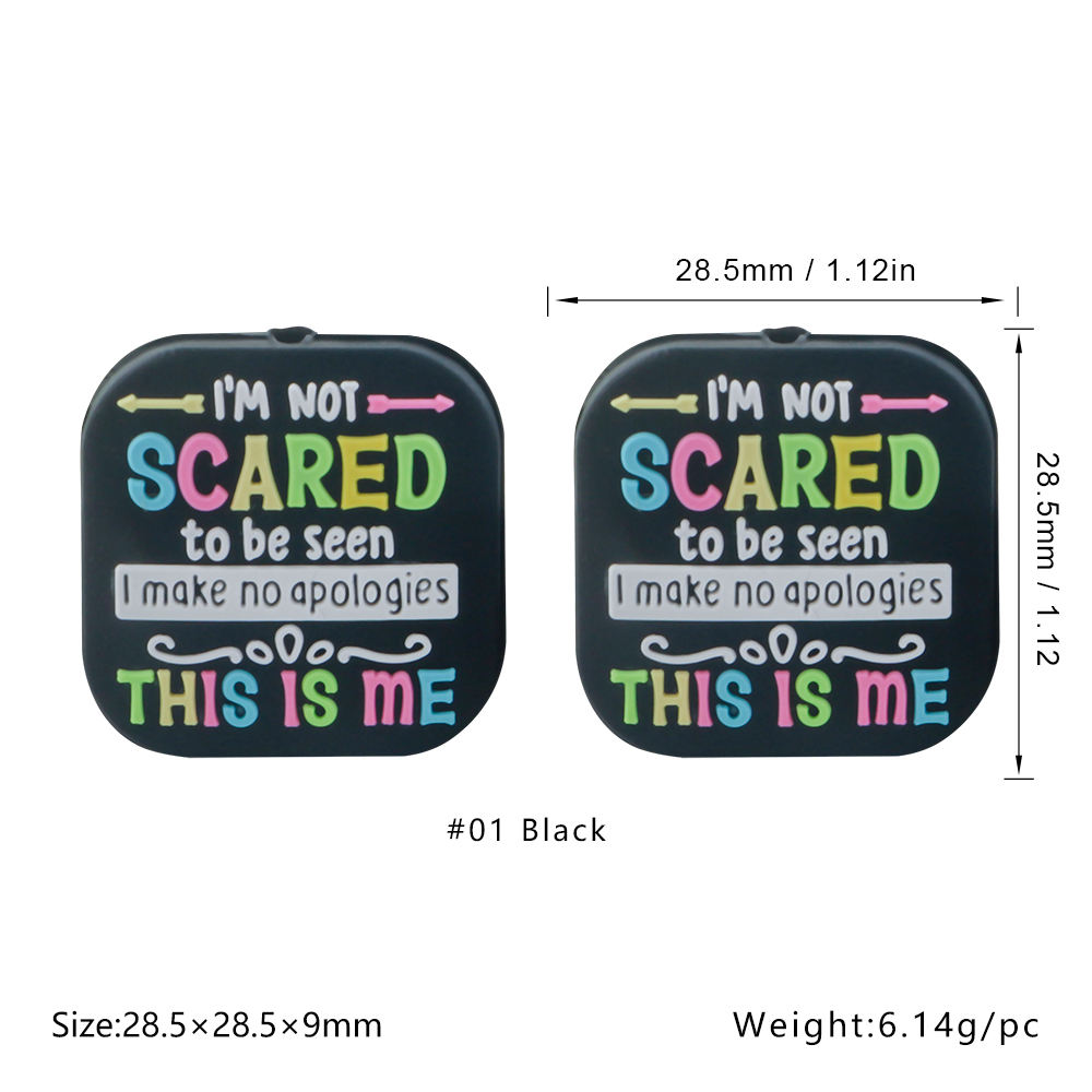 Character Silicone Focal Beads SA435