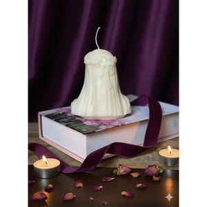 Vela con forma de escultura de dama velada grande - Product Image 6