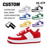 Zapatillas deportivas de malla con cordones y logotipo personalizado, zapatos casuales blancos, marca privada, zapatillas de moda para tenis, caminar y streetwear.