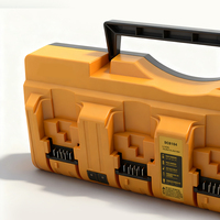 Pour chargeur multiple rapide DCB104 pour batteries d'outils électriques 18V et 60V