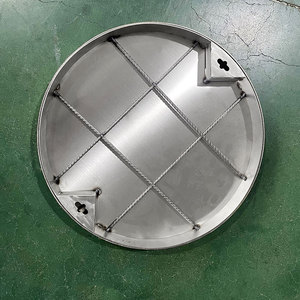 원래 공장 맞춤형 304 및 316 스테인레스 스틸 보이지 않는 맨홀 커버 공공 사용 - Product Image 5