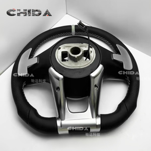 Volant personnalisé en cuir pleine fleur amélioré pour <span class=keywords><strong>Mercedes</strong></span>-Benz GLA <span class=keywords><strong>GLC</strong></span> Classe E C200 W222 W253 C63 E63 W246 - Product Image 6
