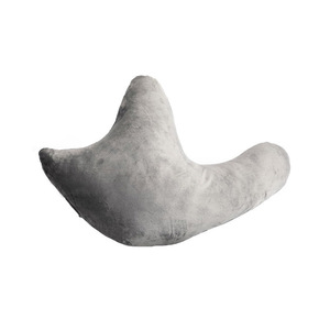 Ergonomic Shoulder Support Pillow Wedge Shape Grey Flannel Microfiber Firm Therapy <b>Cushion</b> <b>For</b> Relief - Product Image 3