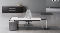 Table de conférence ovale minimaliste moderne et bureau polyvalent pour la maison, le bureau, l'école et l'usage commercial