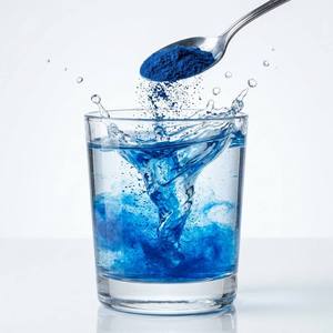 Extrait de spiruline bleue de haute pureté, qualité alimentaire, pigment bleu naturel E18 E25 E30 E40, soluble dans l'eau, fourni par l'usine - Product Image 3