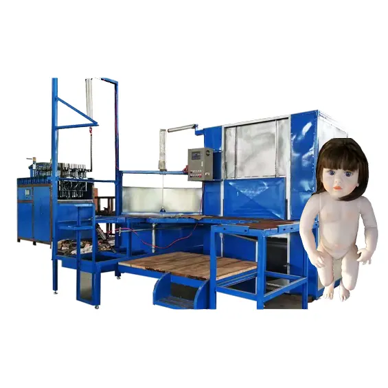 Factory Mould Pvc Price Plastic Moulding Machine Making Mold Dolls babys silicone moulding machine for barbies