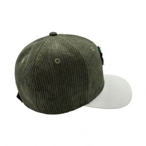 หมวกเบสบอล 6 แผงปักโลโก้ตามสั่ง ผ้าทวิลลายก้างปลา สำหรับผู้หญิงและผู้ชาย - Product Image 5