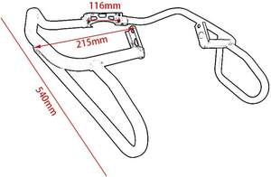 XXUN Moto Crash Bar Moteur Garde Cadre Pare-chocs pour <span class=keywords><strong>Kawasaki</strong></span> <span class=keywords><strong>Versys</strong></span> <span class=keywords><strong>X300</strong></span> X250 2017 2018 2019 2020 2021 2022 2023 2024 2025 - Product Image 6